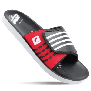 Men's Flip Flop Slider  - WG5319 Black Red