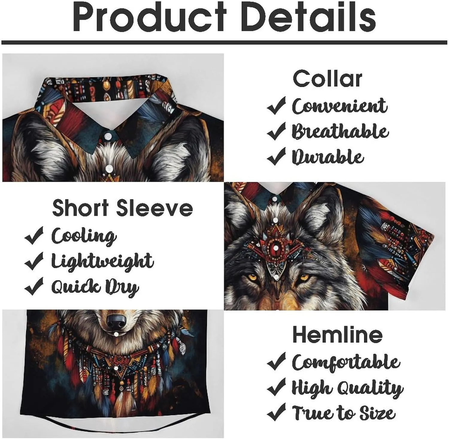 Mens Hawaiian Shirt Casual Button Down Short Sleeve Tropical Beach Holiday Aloha Party Shirt for Men Funny