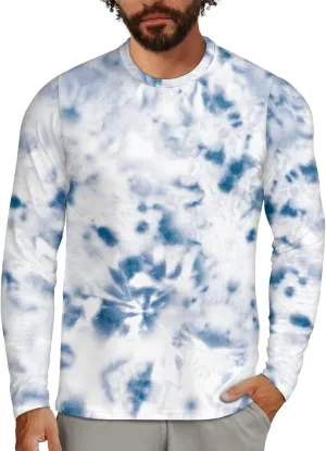 Men's Long Sleeve Tees T-Shirt Athletic Shirt for Men Casual Pullover Tops Quick Dry Casual Wear for Hiking Running