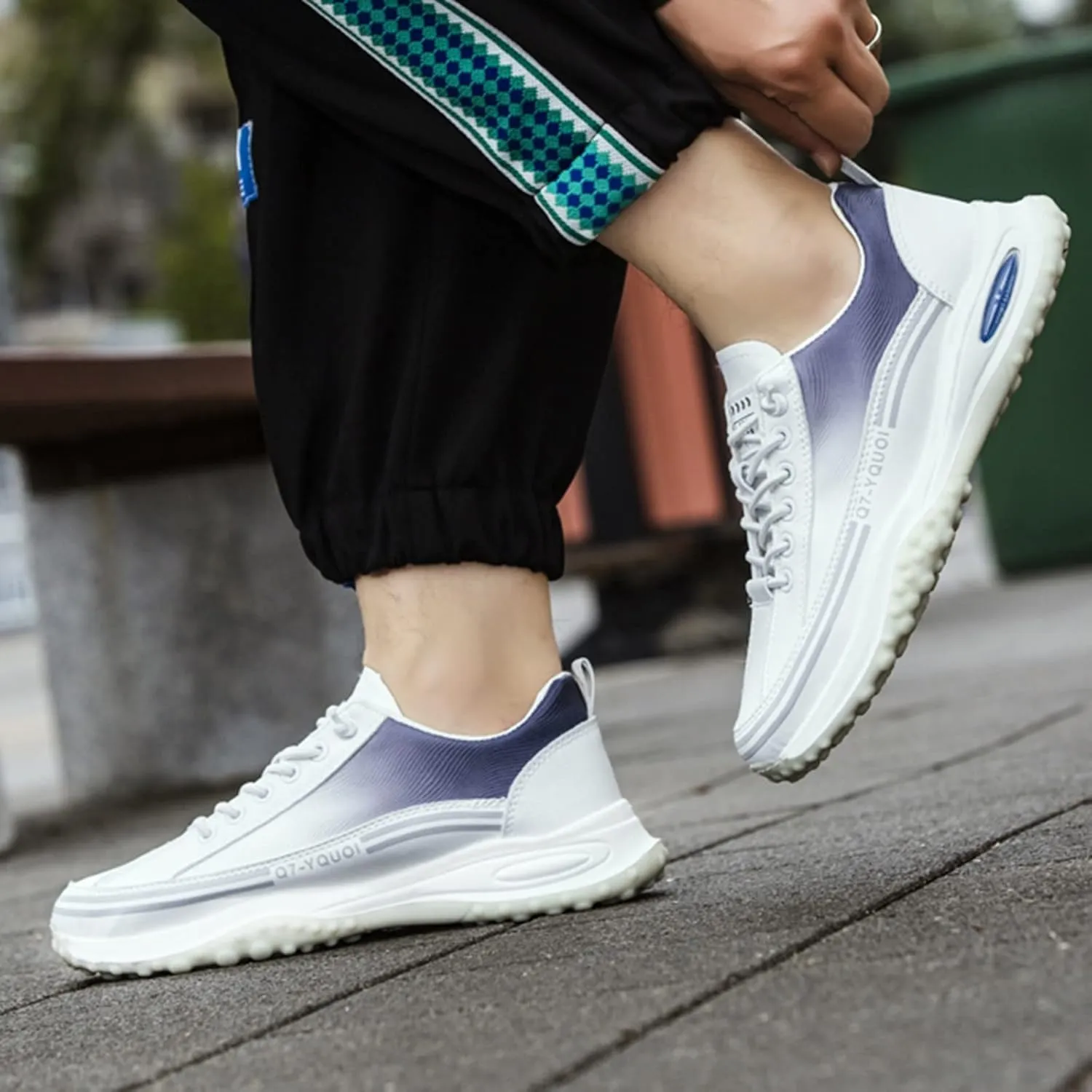 Men's Minimalist Barefoot Shoes Casual Sneaker Mesh Breathable Walking Shoe Men's Lightweight Cushion Sneakers