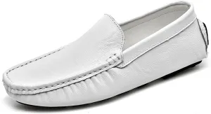 Men's Penny Loafers Moccasin Driving Shoes Slip On Soft Flats Boat Shoes