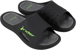 Men's Slide Sandal, Black Grey Green, 11.5-12