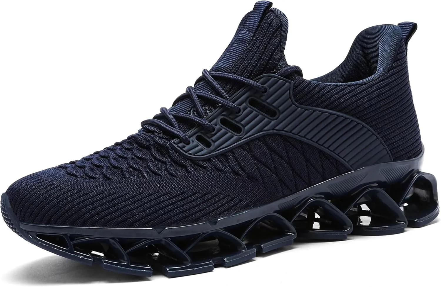 Mens Slip on Running Walking Shoes Blade Tennis Casual Fashion Sneakers Comfort Non Slip Work Sport Athletic Trainer