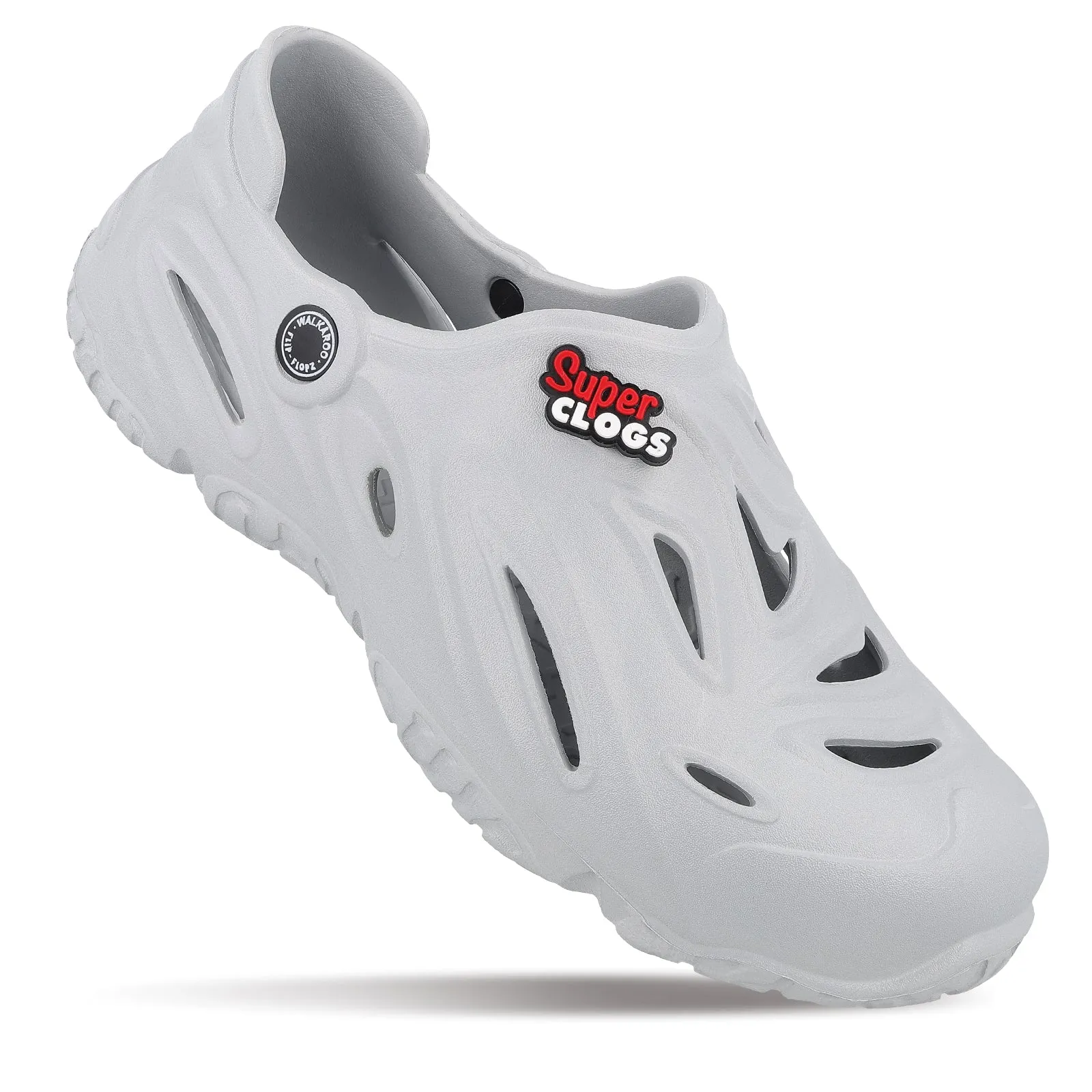 Men's Superclogs  - WC8765 Light Grey