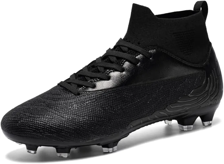 Men's Womens Turf Trainer Soccer Sport Flexible Athletic Lace Up Light Weight Outdoor Cleats Football Soccer Shoes