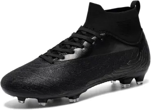 Men's Womens Turf Trainer Soccer Sport Flexible Athletic Lace Up Light Weight Outdoor Cleats Football Soccer Shoes