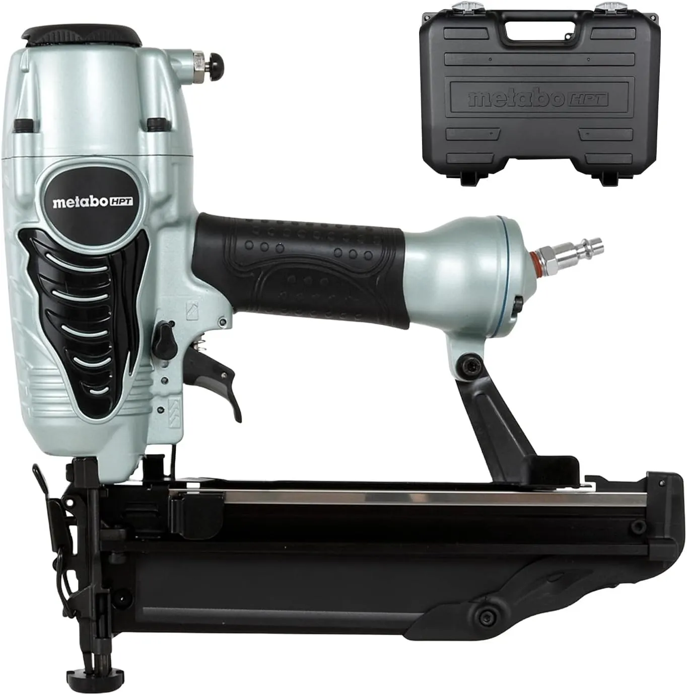 Metabo HPT Finish Nailer | 16 Gauge Finish Nails - 1-Inch up to 2-1/2-Inch | Integrated Air Duster | 5-Year Warranty | NT65M2S