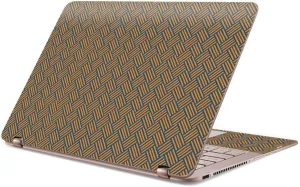 MightySkins Skin Compatible with Asus Zenbook Flip UX360UA 13" (2017) - Orange Blue Basket | Protective, Durable, and Unique Vinyl Decal wrap Cover | Easy to Apply, Remove | Made in The USA