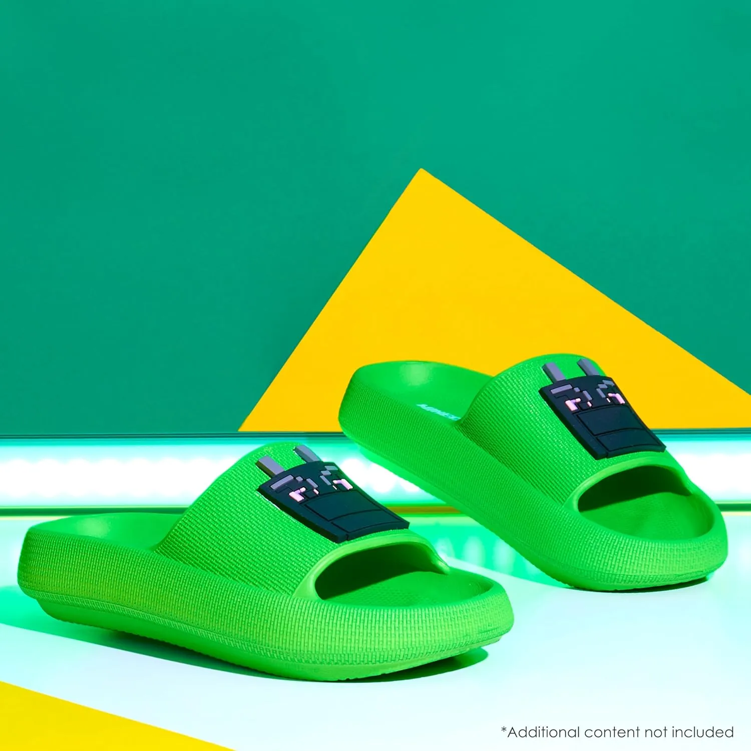 Minecraft Boys Sliders or Flip Flops for Beach and Pool - Boys Gifts