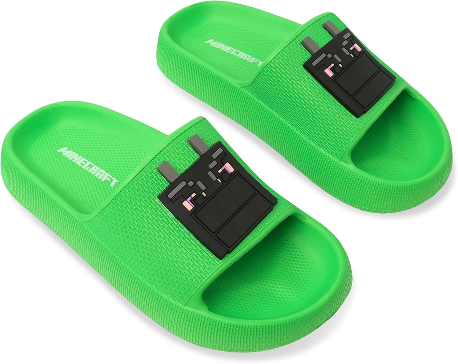 Minecraft Boys Sliders or Flip Flops for Beach and Pool - Boys Gifts