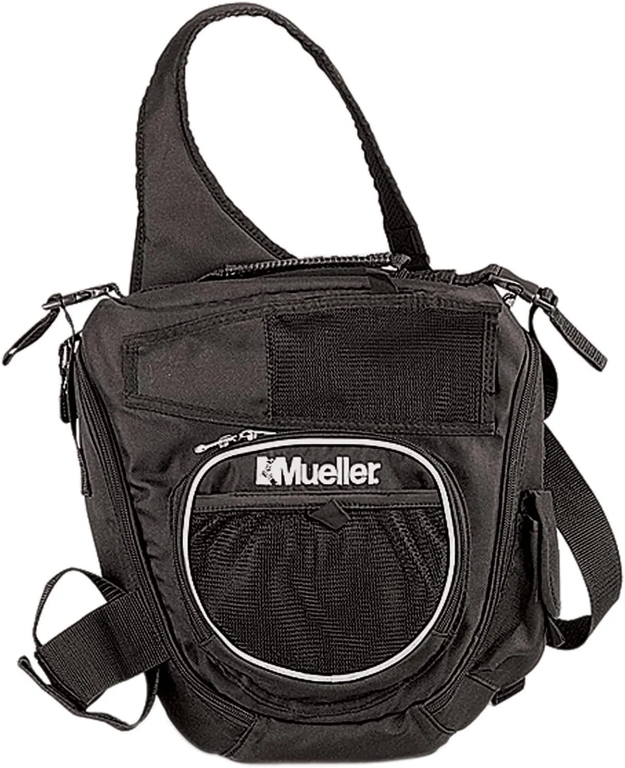 MUELLER Sports Medicine Athletic Trainer Kit Sling Bag, For Men and Women, Black, One Size, 1 Count (Pack of 1)