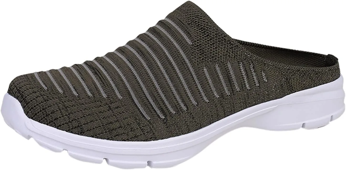 Mules for Women 2025 Backless Walking Sneakers Slip On Shoes Women Boots Shoes Casual Shoes Sneakers Steel Toe Tennis Shoe Loafers Casual Slip On