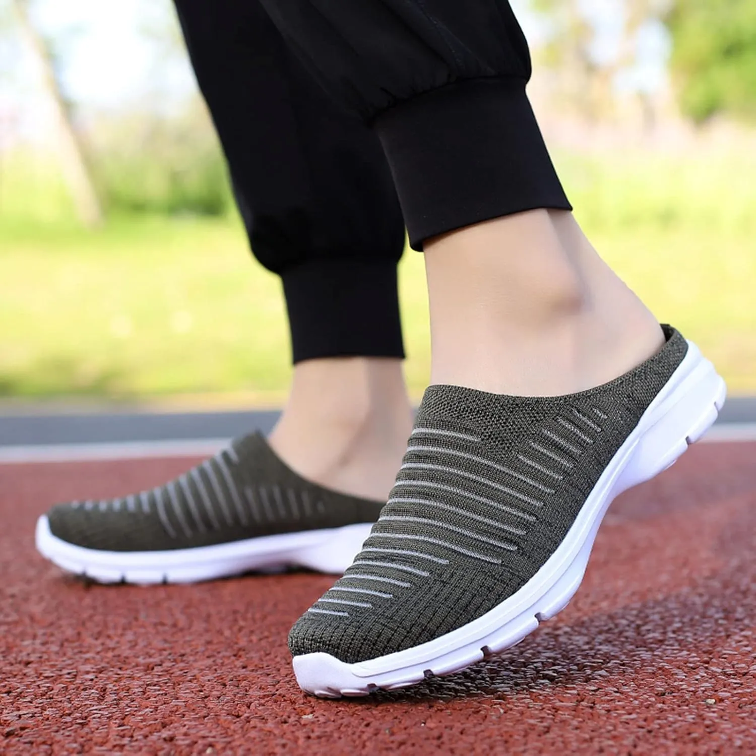 Mules for Women 2025 Backless Walking Sneakers Slip On Shoes Women Boots Shoes Casual Shoes Sneakers Steel Toe Tennis Shoe Loafers Casual Slip On