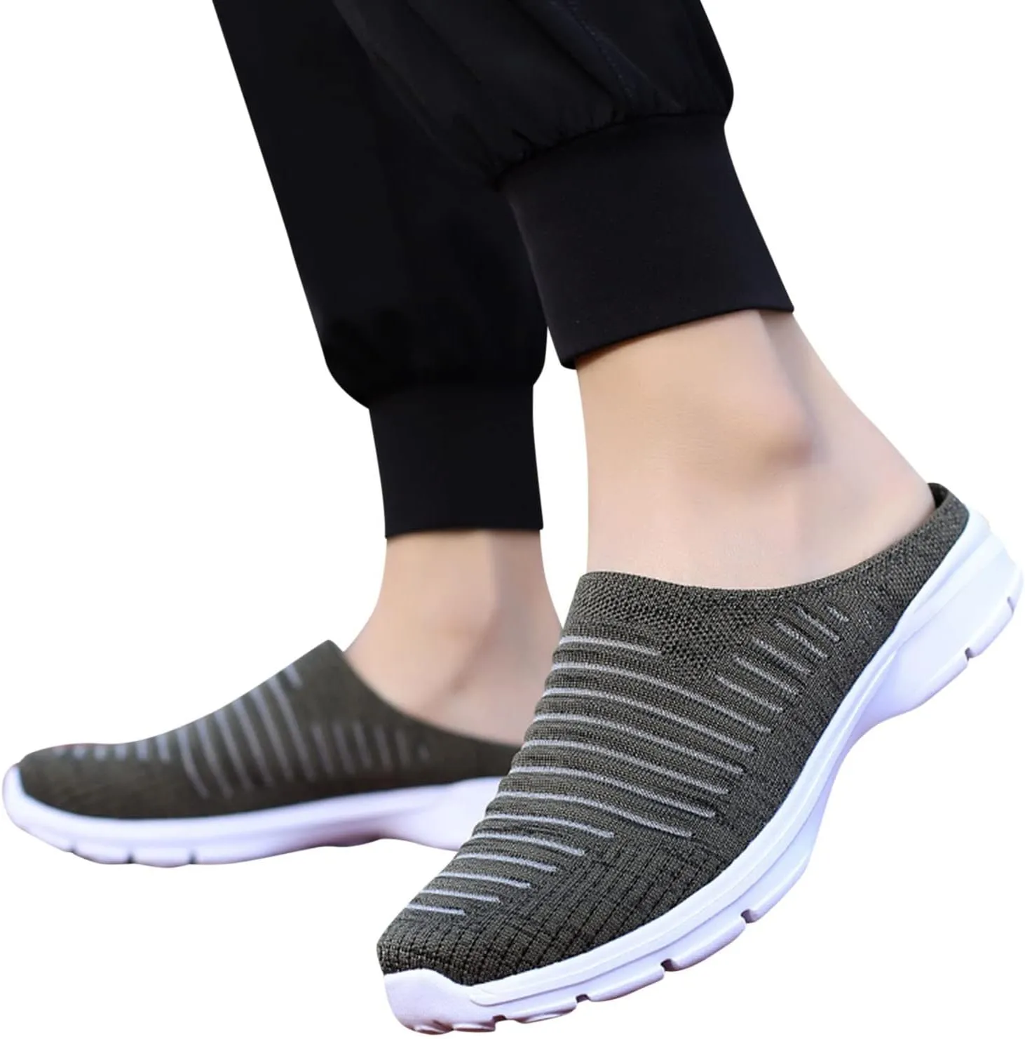 Mules for Women 2025 Backless Walking Sneakers Slip On Shoes Women Boots Shoes Casual Shoes Sneakers Steel Toe Tennis Shoe Loafers Casual Slip On