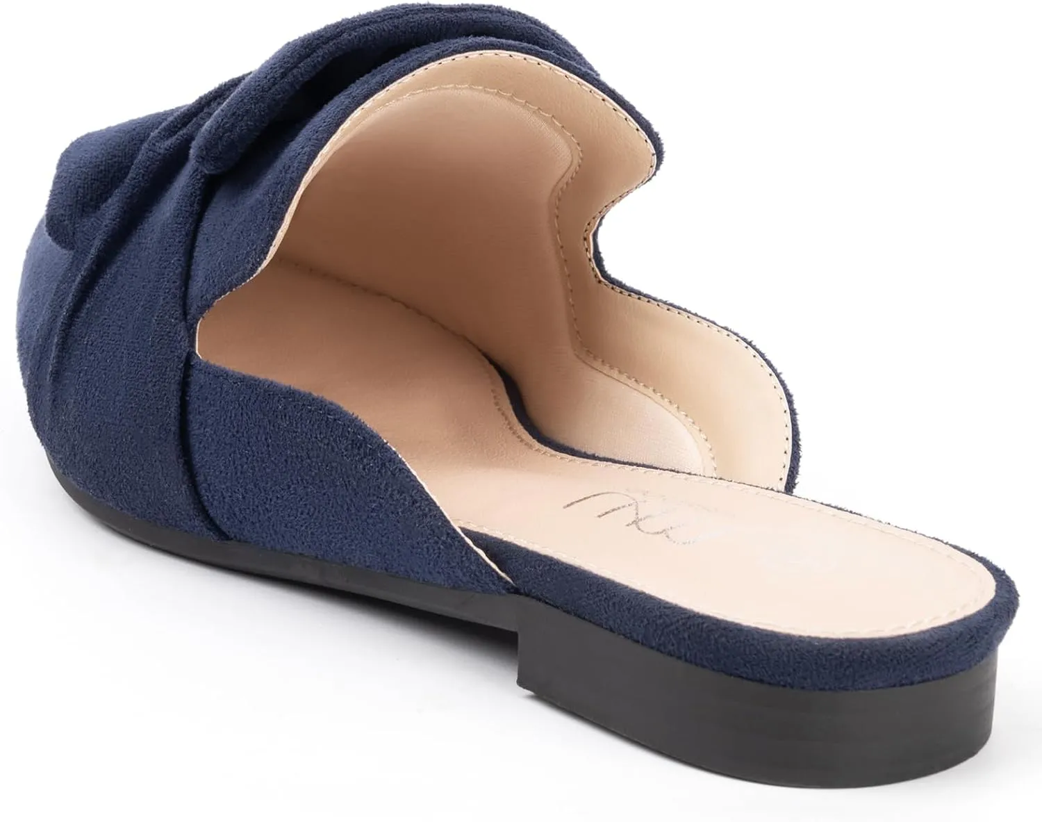 MUSSHOE Women Mules: Pointed Toe Flats - Comfortable Slip on Work Loafers for Professional Woman Aged 25-40 Casual Classic Dressy 2025