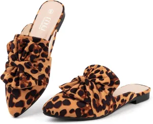 MUSSHOE Women Mules: Pointed Toe Flats - Comfortable Slip on Work Loafers for Professional Woman Aged 25-40 Casual Classic Dressy 2025