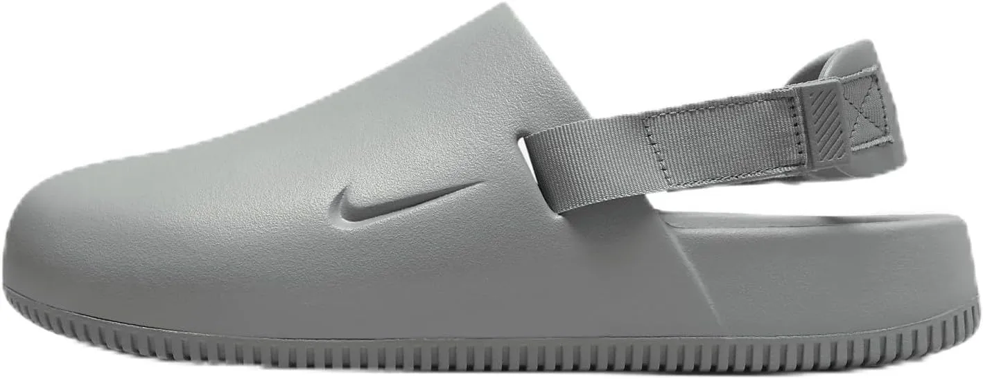 Nike Calm Men's Mule (FD5130 002, Light Smoke Grey/Light Smoke Grey) - Size 13
