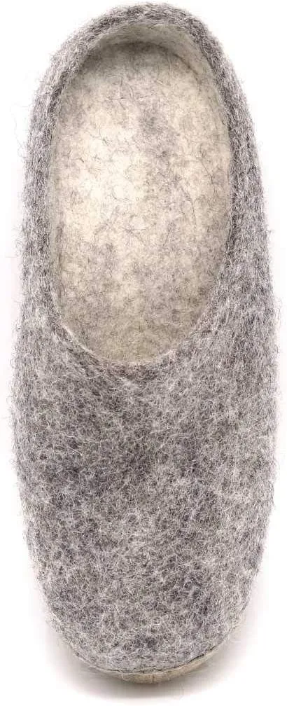 Nootkas Women's Felted Merino Wool 'Astoria' Mule House Slipper