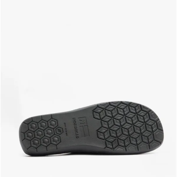 Nordikas 131 (AFELPADO) Mens Mule Slippers Grey