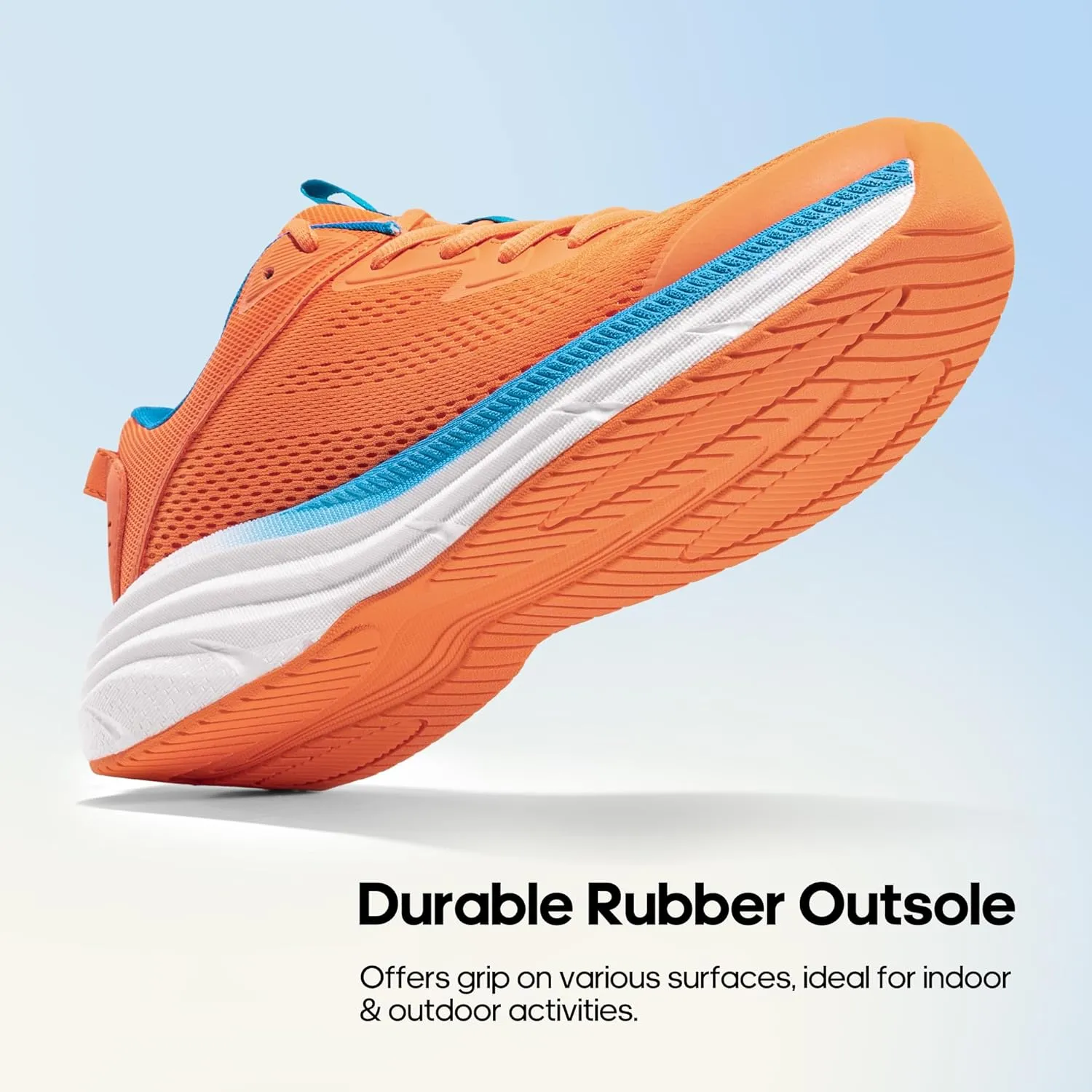 NORTIV 8 Men's Running Walking Tennis Shoes Comfortable Cushioning Non-Slip Breathable Athletic Gym Workout Cross Trainer Jogging Sneakers