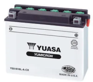OEM Kawasaki Yumicron Battery - YB14A-A2 260121146