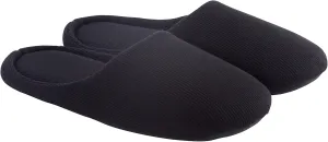 ofoot Women's Non-Slip House Slippers - Lightweight Cotton Memory Foam Indoor Slip-On, Machine Washable & Foldable Travel Design for Home, Yoga, Narrow/Wide Fit Options