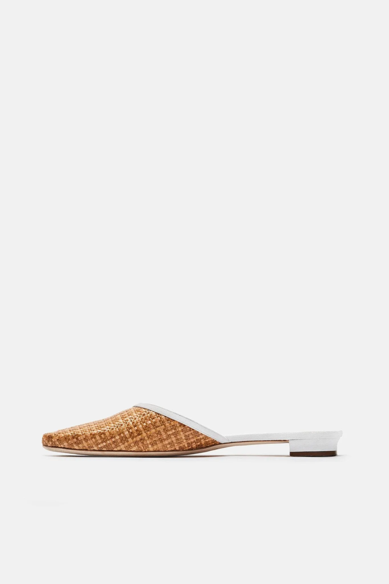 Okaya Mule - Tan Raffia