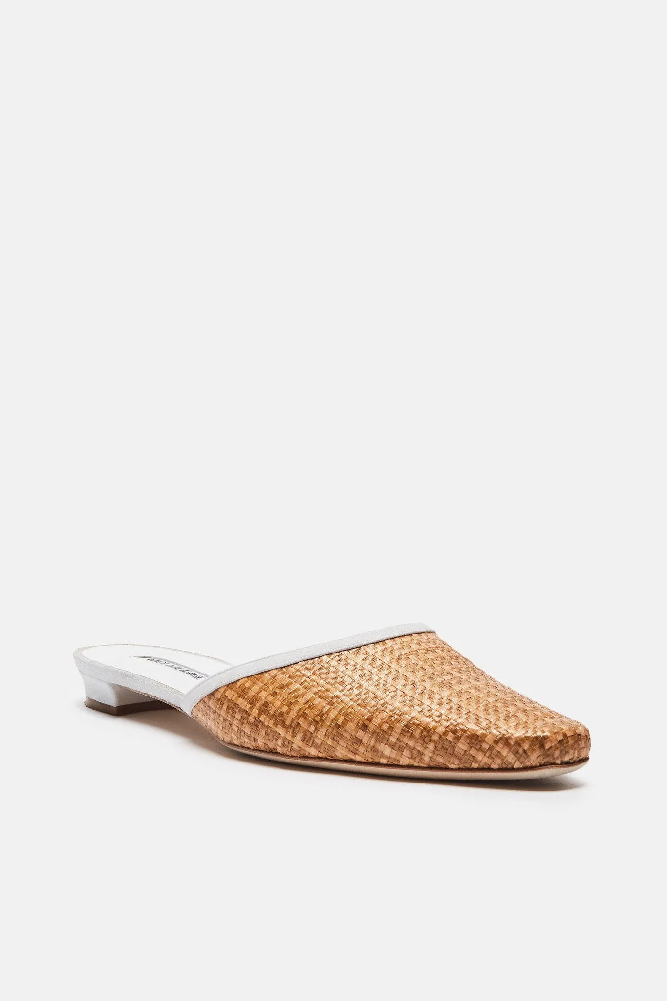 Okaya Mule - Tan Raffia