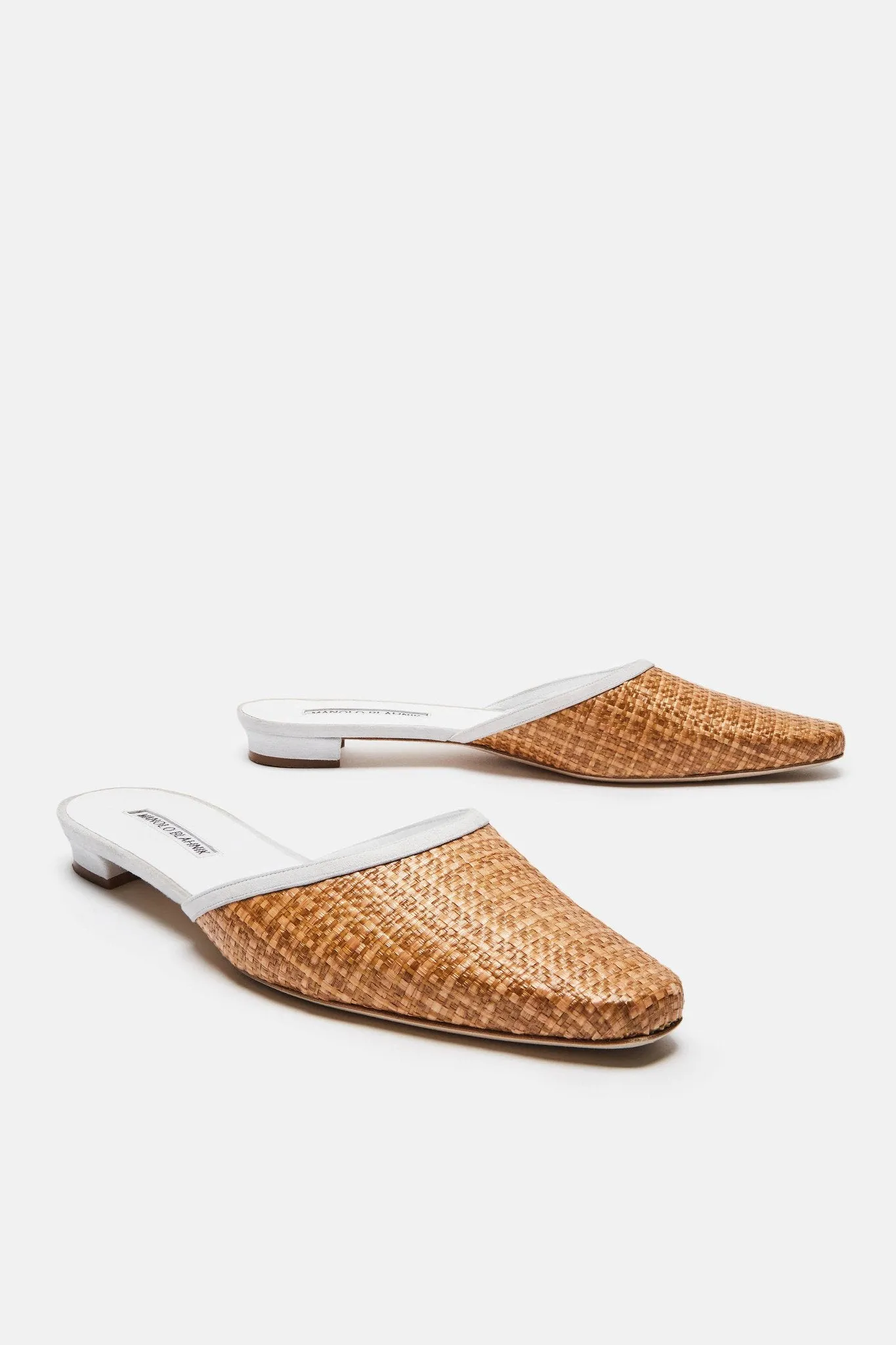 Okaya Mule - Tan Raffia