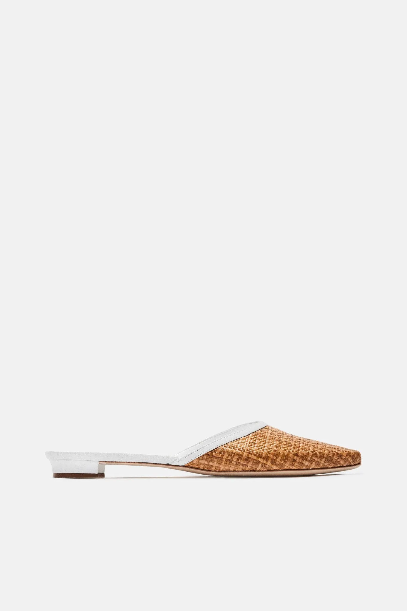 Okaya Mule - Tan Raffia