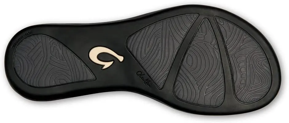 OLUKAI Ho'opio Women's Beach Sandals, Quick-Dry Flip-Flop Slides, Clean & Minimal Aesthetic, Water Resistant & Enhanced Traction, All-Day Comfort