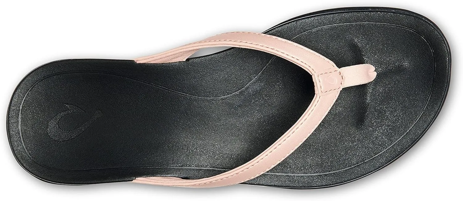 OLUKAI Ho'opio Women's Beach Sandals, Quick-Dry Flip-Flop Slides, Clean & Minimal Aesthetic, Water Resistant & Enhanced Traction, All-Day Comfort