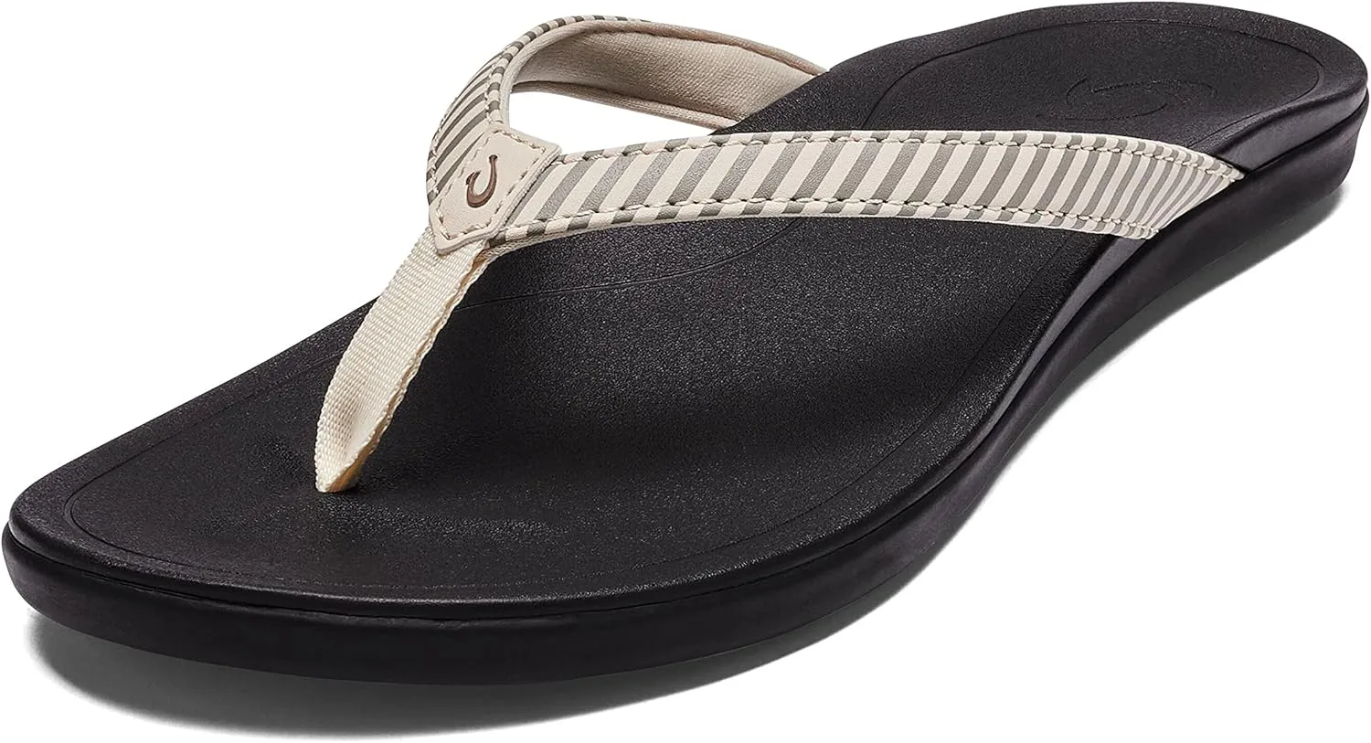 OLUKAI Ho'opio Women's Beach Sandals, Quick-Dry Flip-Flop Slides, Clean & Minimal Aesthetic, Water Resistant & Enhanced Traction, All-Day Comfort