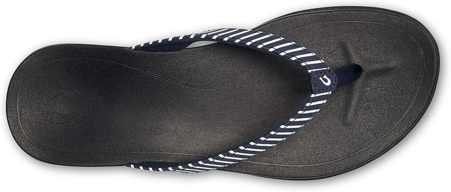 OLUKAI Ho'opio Women's Beach Sandals, Quick-Dry Flip-Flop Slides, Clean & Minimal Aesthetic, Water Resistant & Enhanced Traction, All-Day Comfort