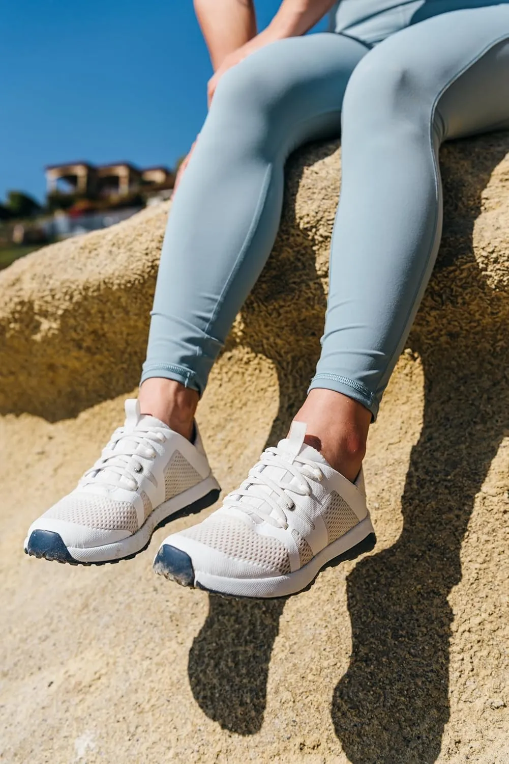 OLUKAI Huia Women's Athletic Sneakers, Lightweight & Breathable Mesh, Comfort Fit & Wet Grip Rubber Soles, Durable & Supportive