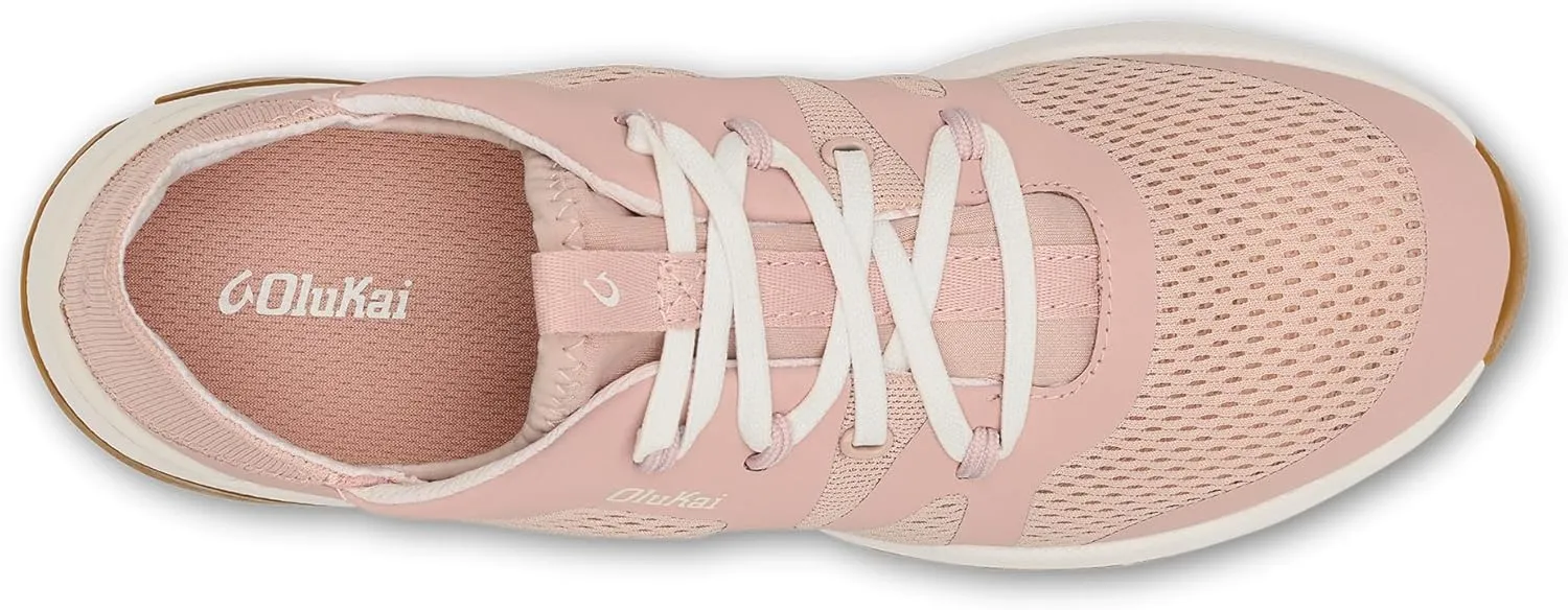 OLUKAI Huia Women's Athletic Sneakers, Lightweight & Breathable Mesh, Comfort Fit & Wet Grip Rubber Soles, Durable & Supportive