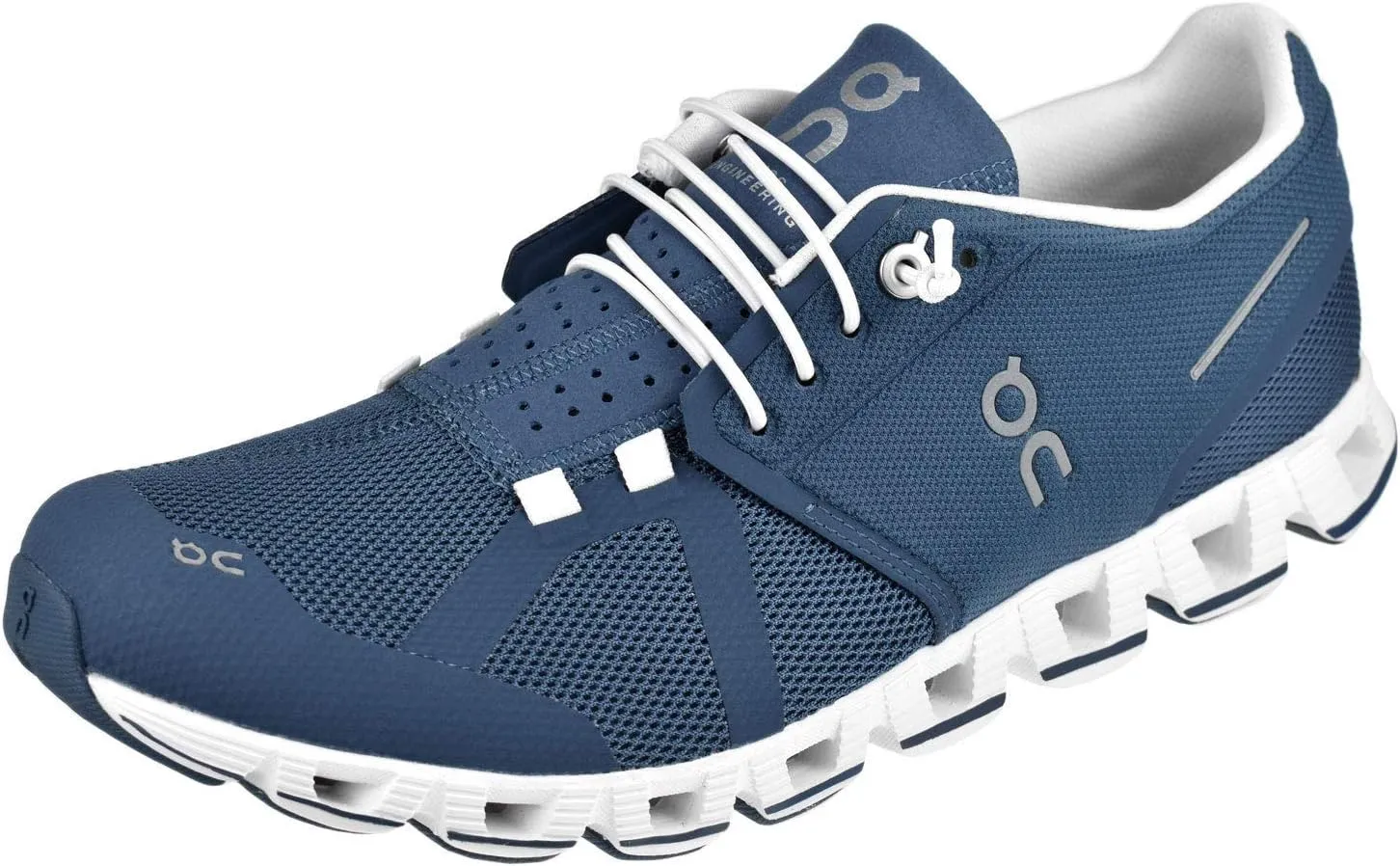 On Running Womens Cloud Mesh Denim White Trainers 9 US