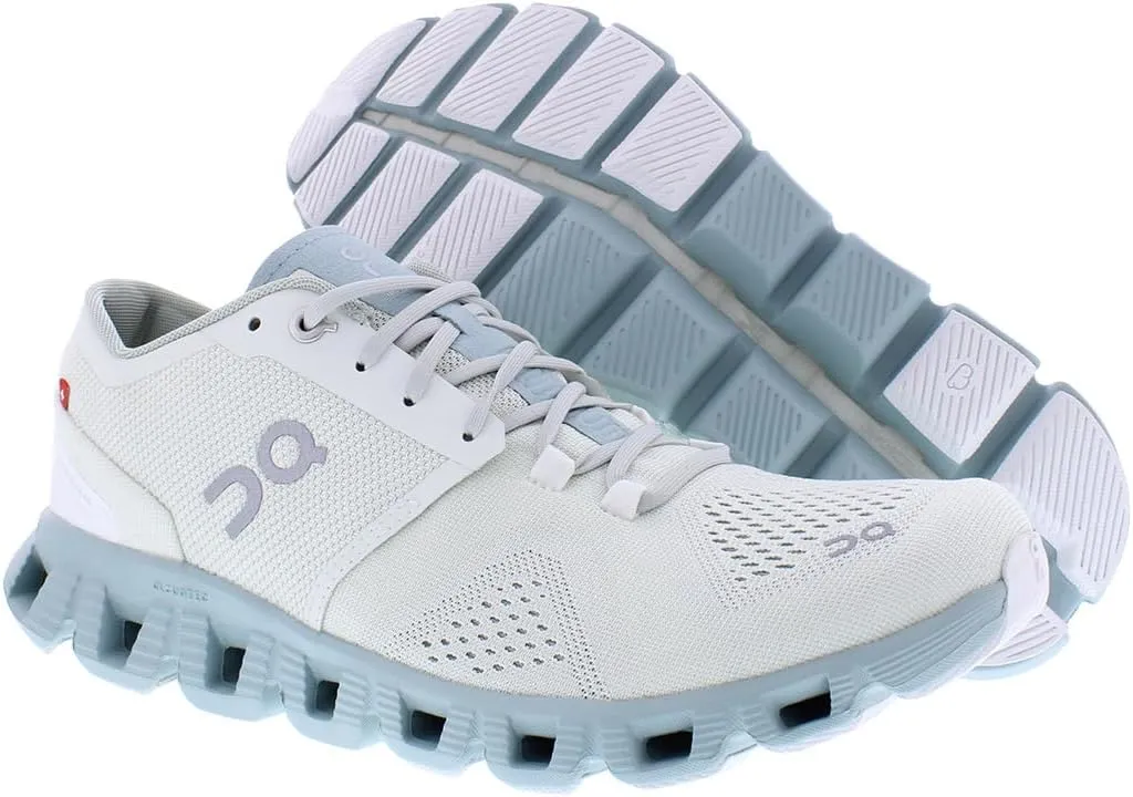 On Running Womens Cloud X Textile Synthetic Trainers