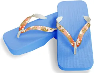 [One Step] [Hajime] Geta Geta Clogs, Soft and Water Resistant, Made of Sponge, 10.6 inches (27 cm), SB/Large Cherry Blossom x Red, Cherry Blossom x Red (Daisakura x Red/27), Daisakura × Red, 27.0 cm