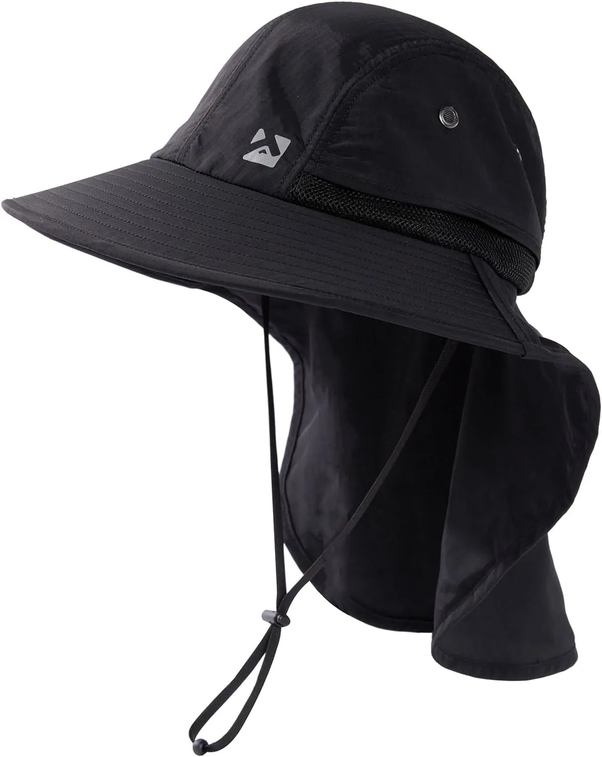Oversized XL XXL Mens Sun Hat Big Head Neck Flap Shade Waterproof UPF50  Wide Brim Hat Fishing Safari Hiking