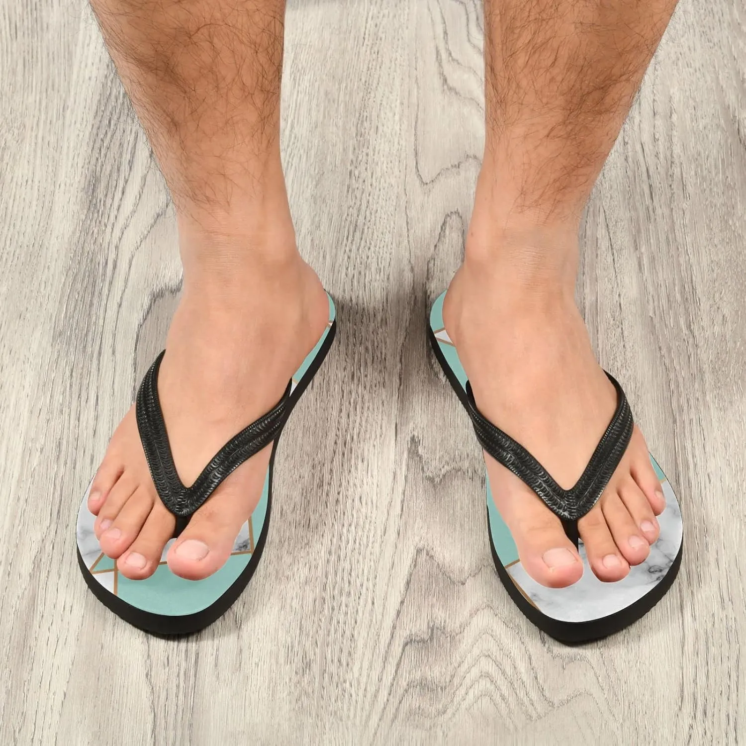 Oyihfvs Flip Flops Flip Sandal Home Slippers Hotel Spa Bedroom for Men Women XS-XXL