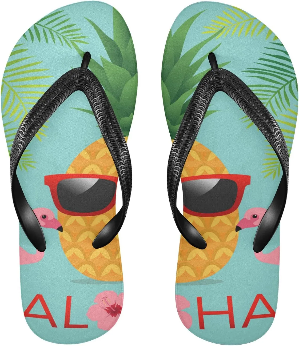 Oyihfvs Flip Flops Flip Sandal Home Slippers Hotel Spa Bedroom for Men Women XS-XXL
