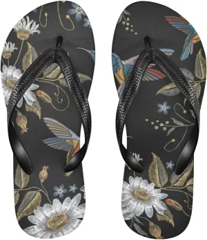 Oyihfvs Flip Flops Flip Sandal Home Slippers Hotel Spa Bedroom for Men Women XS-XXL