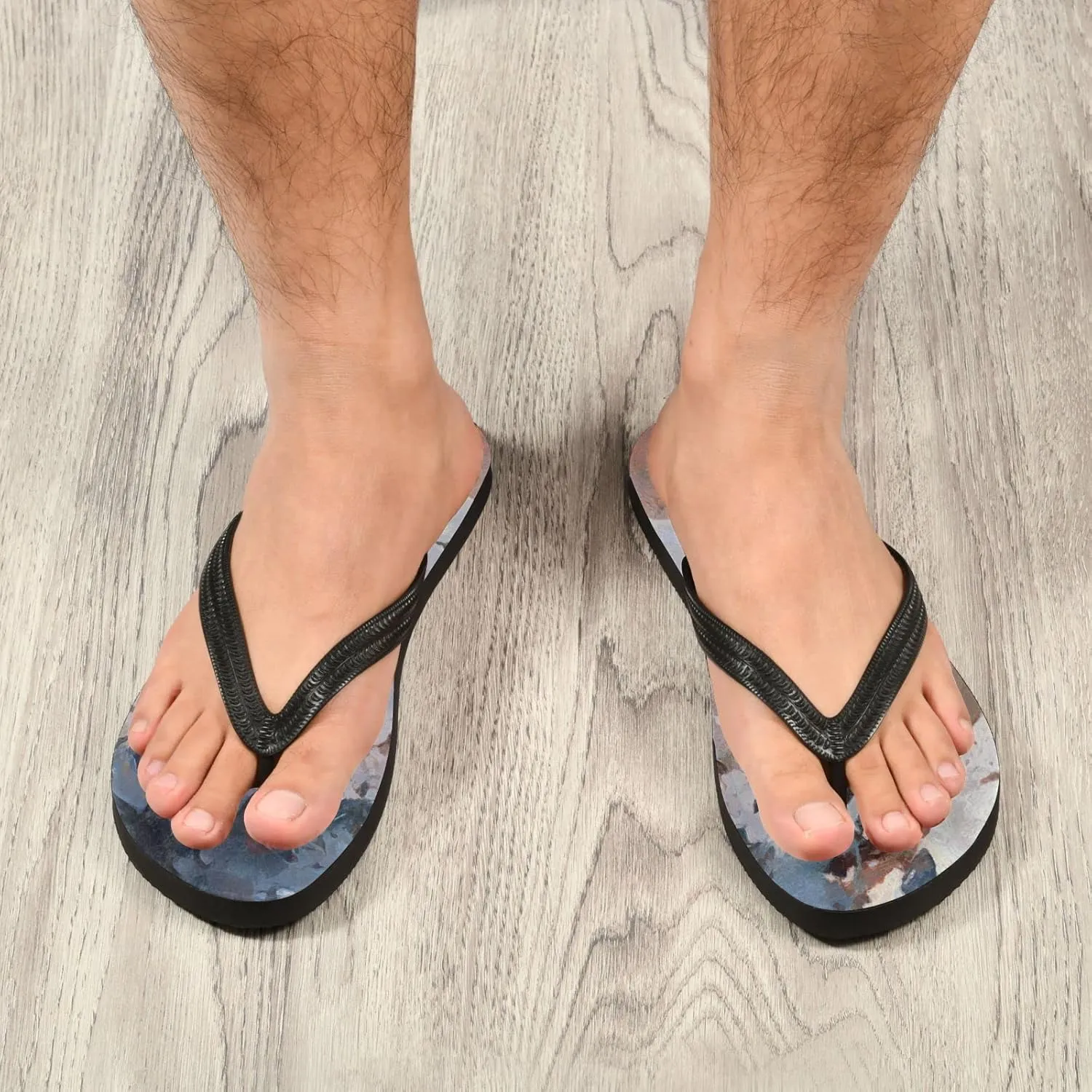 Oyihfvs Flip Flops Flip Sandal Home Slippers Hotel Spa Bedroom for Men Women XS-XXL