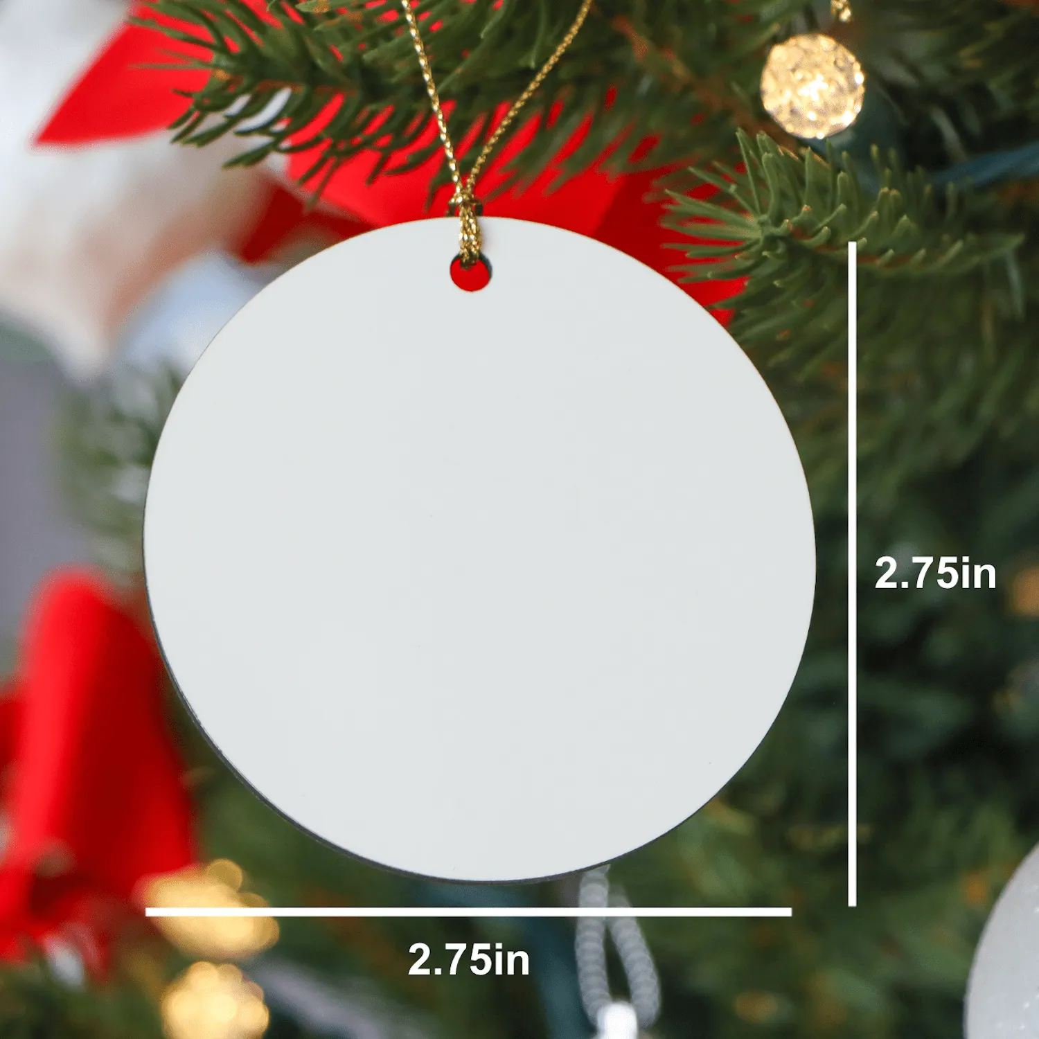 Personal Trainer Gifts from Friends to Men, I'm Not Perfect But I'm A Personal Trainer And That's Basically The Same Thing Funny Circle Ornament for Christmas