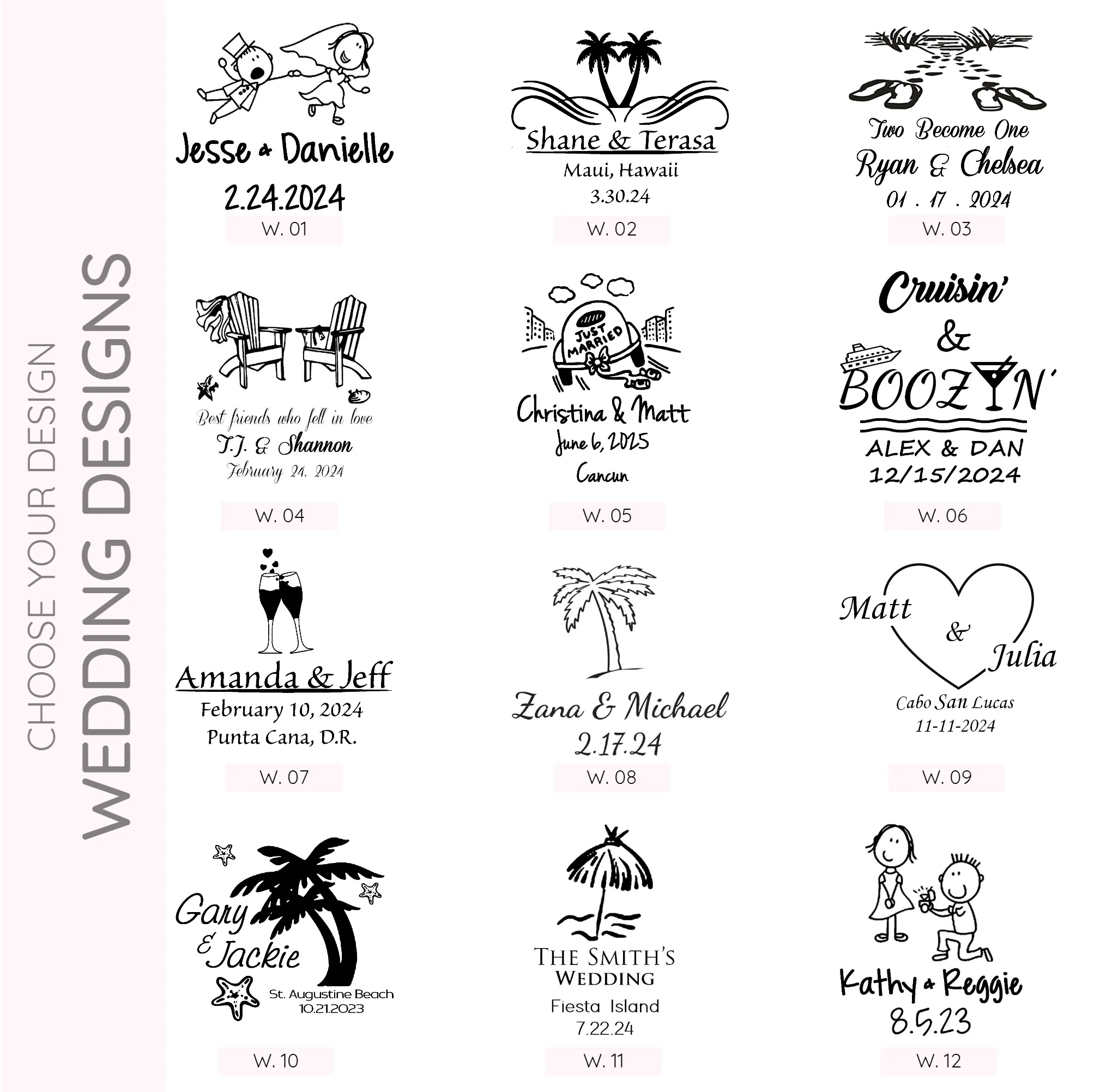 Personalized Flip Flop Bottle Opener | Destination Bridal Shower & Wedding Favors