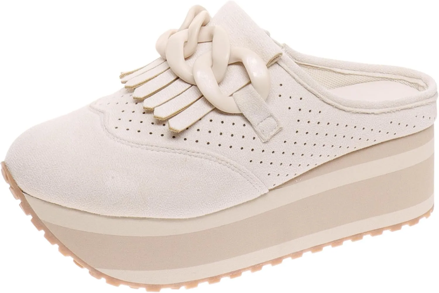 Pierre Dumas Paloma-3 Women's Platform Fashion Mule Sneakers for Women