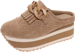 Pierre Dumas Paloma-3 Women's Platform Fashion Mule Sneakers for Women