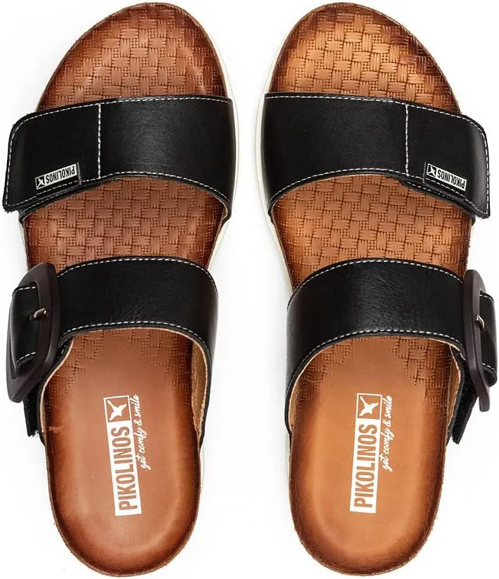 PIKOLINOS Wedge Sandals Leather Menorca for Woman