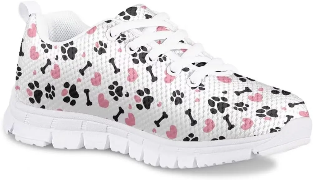 Pinupub Boys Girls Tennis Sports Shoes Breathable Non Slip Lace Up Sneakers for Running Hiking